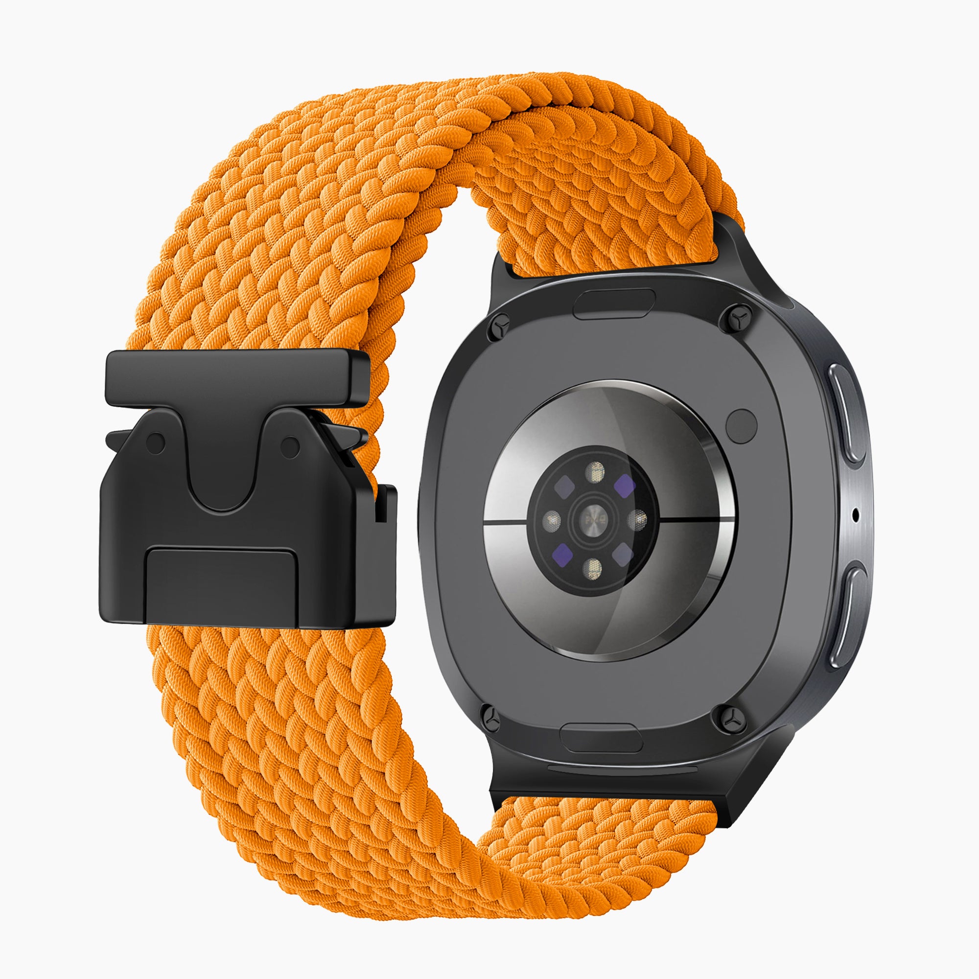Bracelet tissu avec boucle Samsung Galaxy Watch 8 - 40mm (orange)