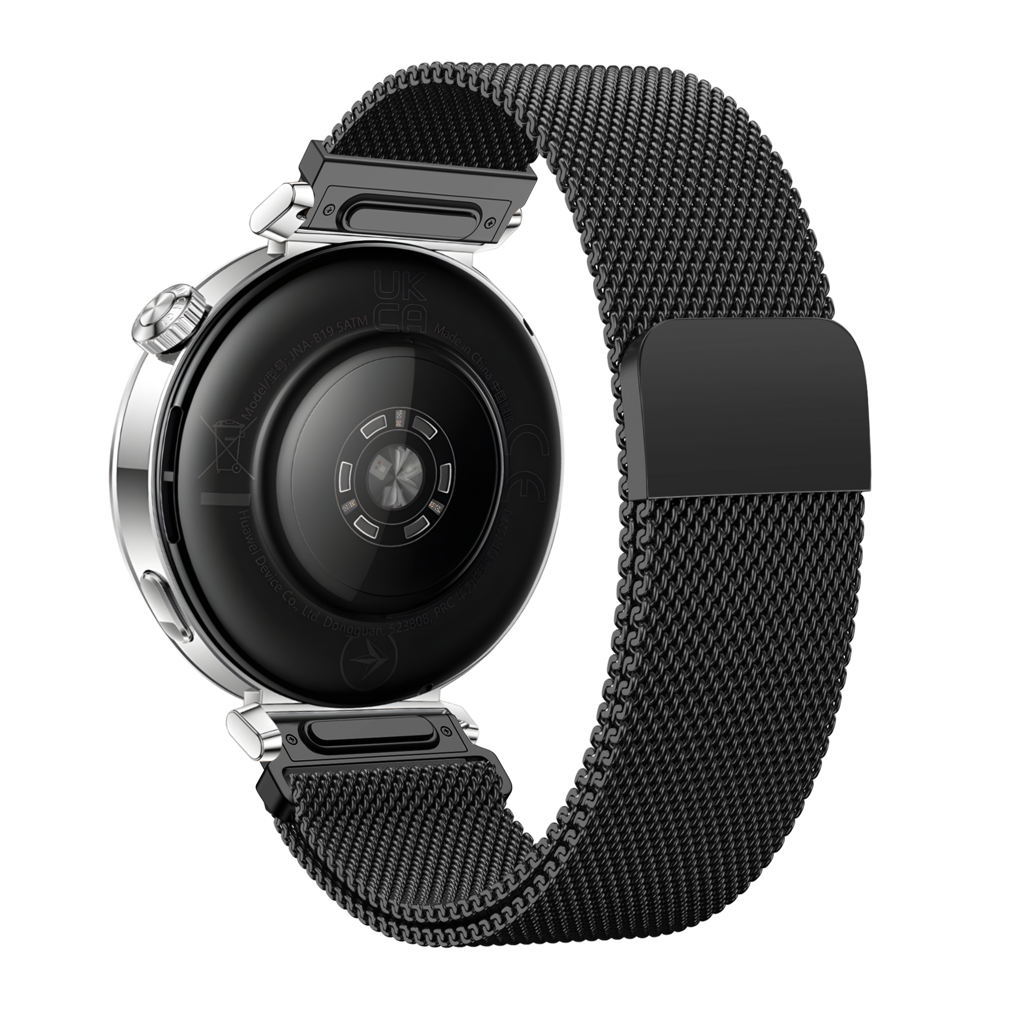 Bandz Bracelet milanais 'Easy fit' Withings ScanWatch Light (noir)