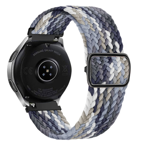 Bracelet tressé réglable Amazfit Bip 6 (mandala noir)