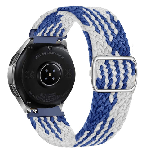 Bracelet tressé réglable Coros Apex 2 Pro (bleu/blanc)