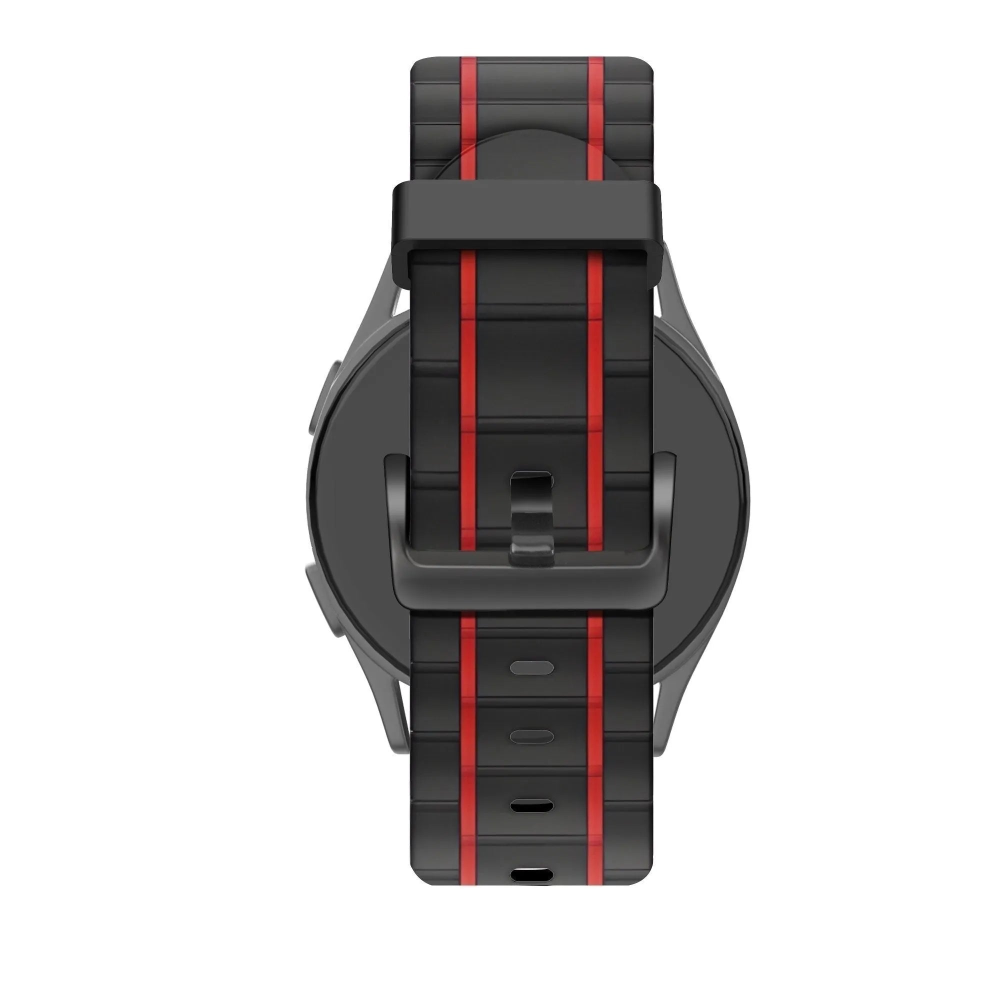 Bandz Bracelet sport a rayas Coros Apex 4 - 42mm (noir/rose)