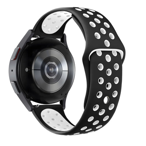 Bandz Bracelet sport 'Deluxe' Levowatch Eve (noir/blanc)