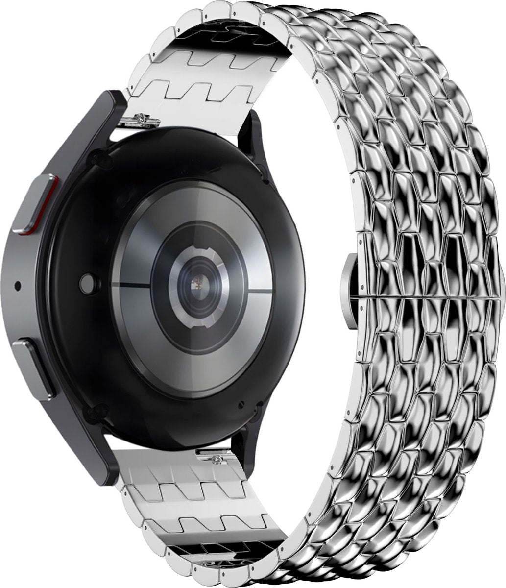 Bandz Bracelet acier inoxydable 'Dragon' universel 20mm (argent)