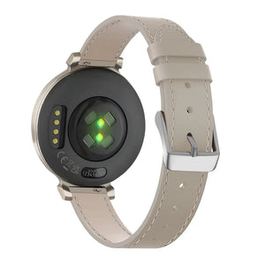 Bracelet montre cuir 14mm - universal (beige)