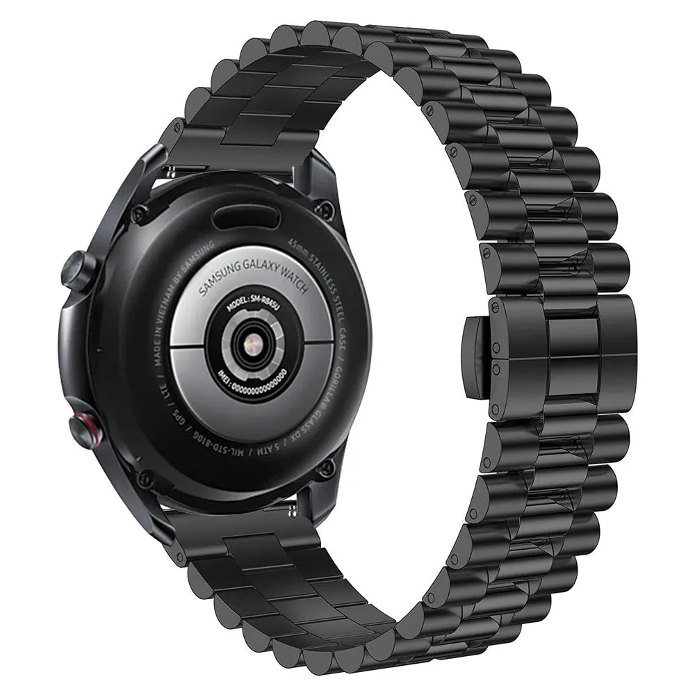 Bracelet acier présidentiel Gard Pro Health Smartwatch 3 - 48mm (noir)