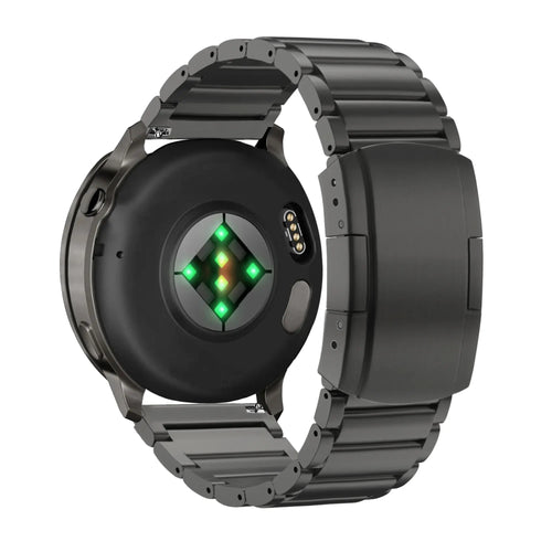 Bandz Bracelet titane Garmin Venu 2s (noir)