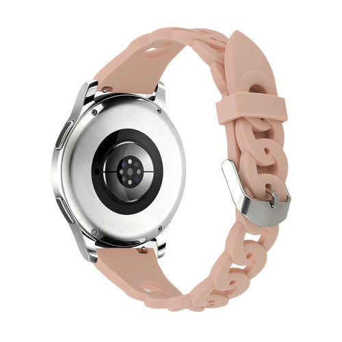 Bandz Bracelet silicone 'Chaînes' Amazfit Bip 3 Pro (rose)