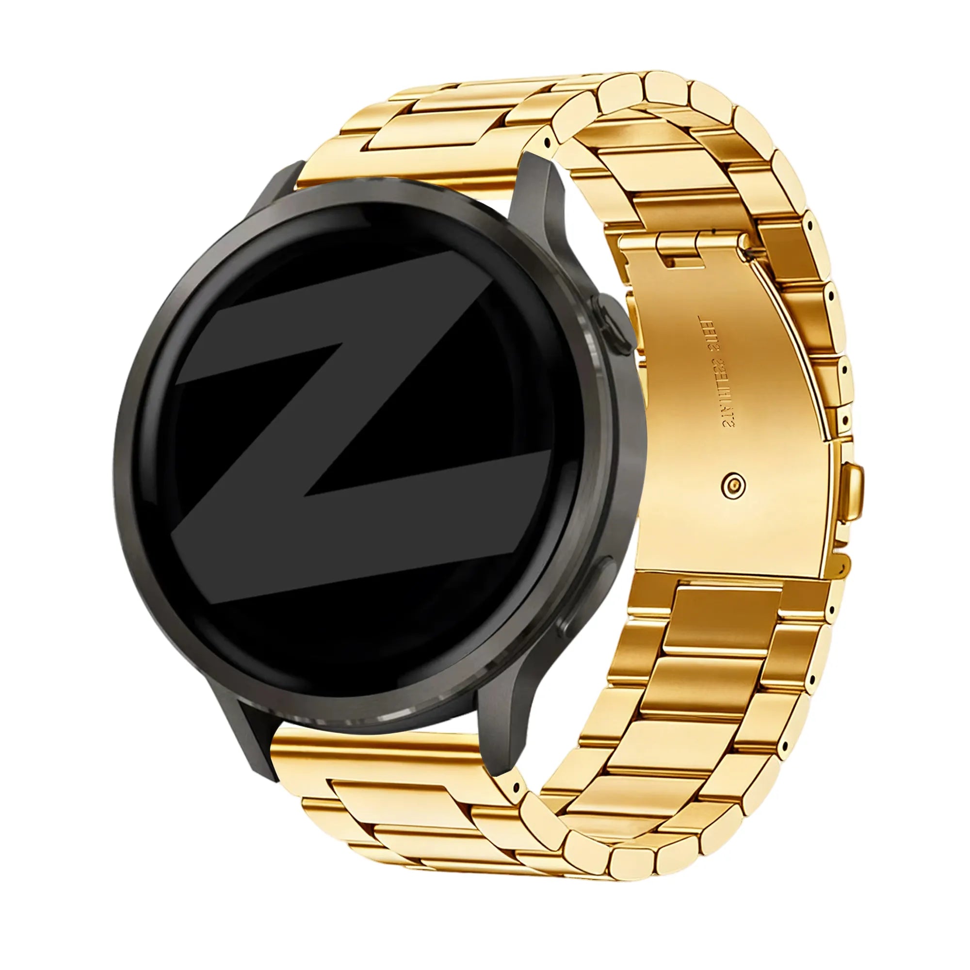 Bandz Bracelet acier 'Classic' Garmin Forerunner 255s (or)