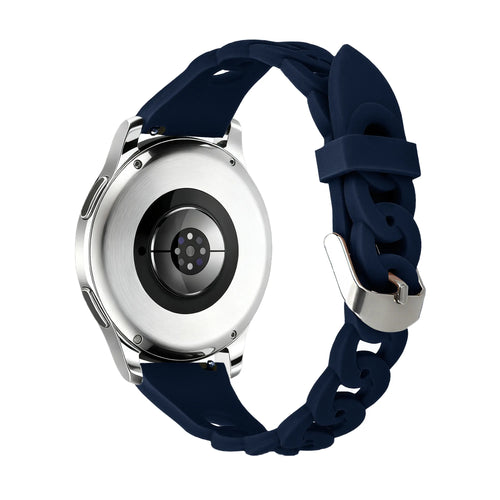 Bandz Bracelet silicone 'Chaînes' Polar Pacer (bleu foncé)