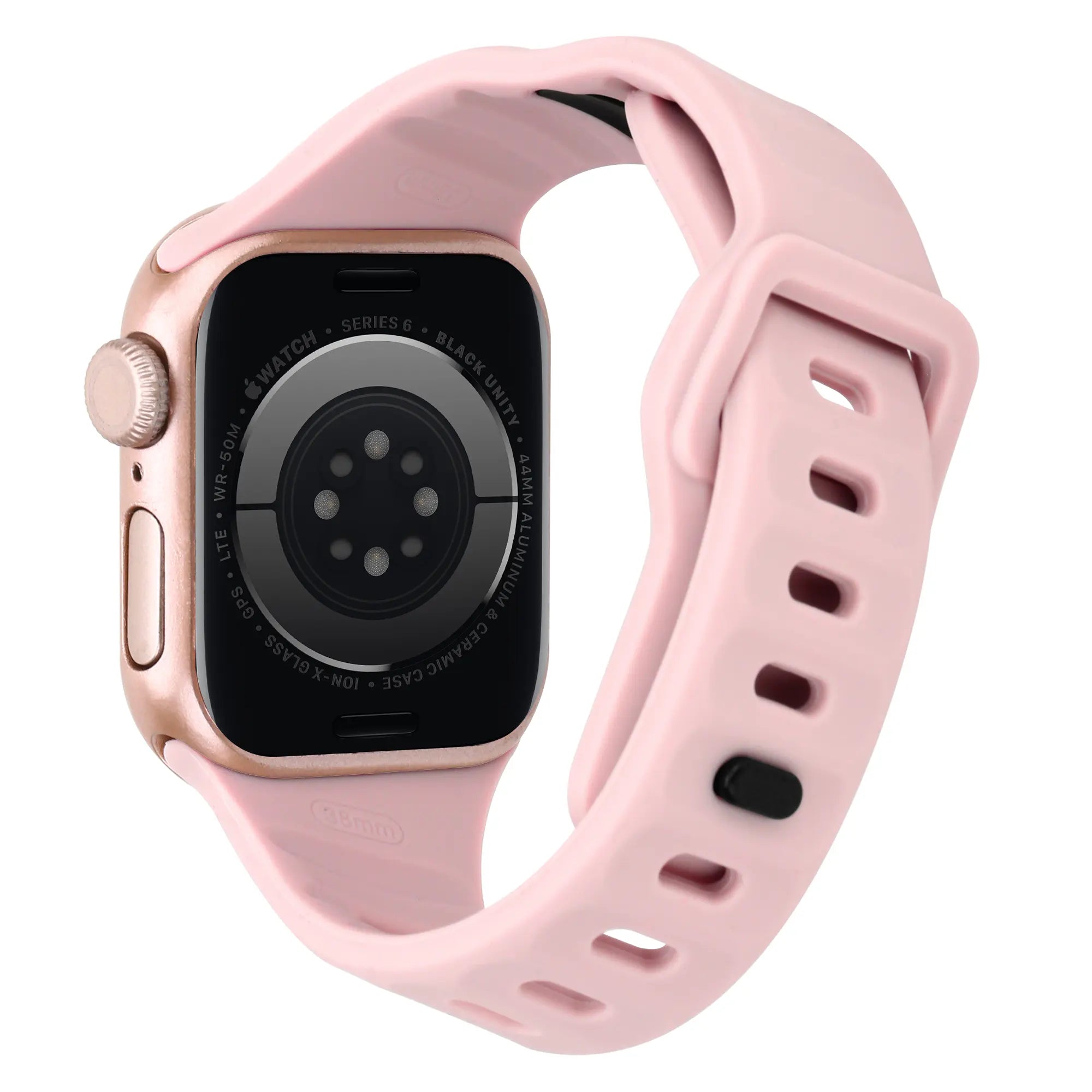Apple Watch Tilted Sport Strap (Pink)