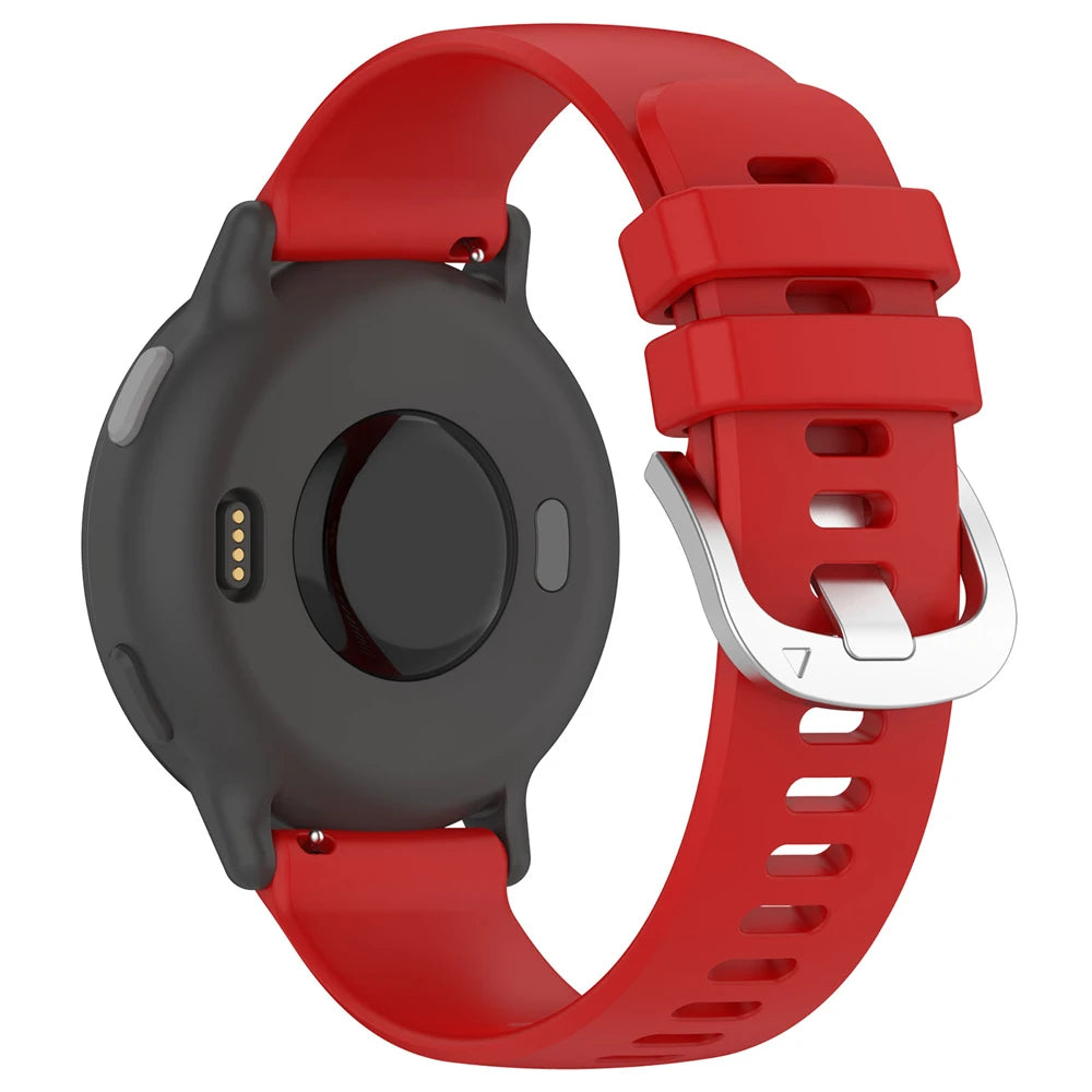 Garmin Vivoactive 6 Silicone Classic Strap (Red)