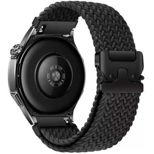 Bracelet tressé Samsung Galaxy Watch 4 Classic 46mm avec P-boucle (noir)