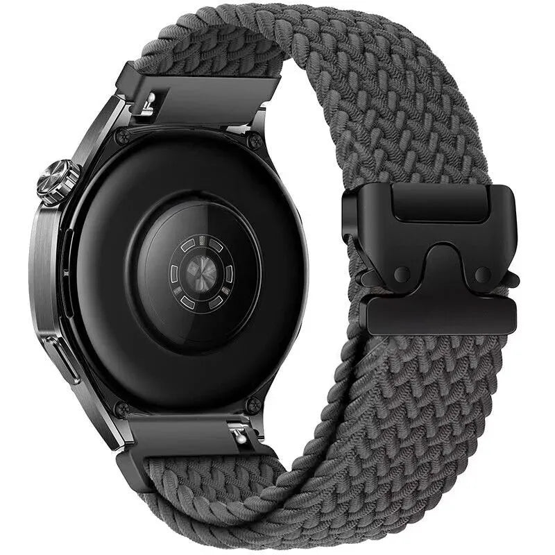 Bracelet tressé boucle en P Polar Street X (gris)