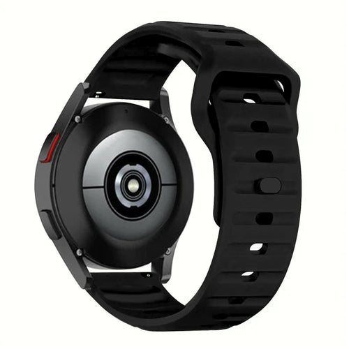 Bracelet silicone Outdoor Huawei Watch GT 6 - 46mm (noir)