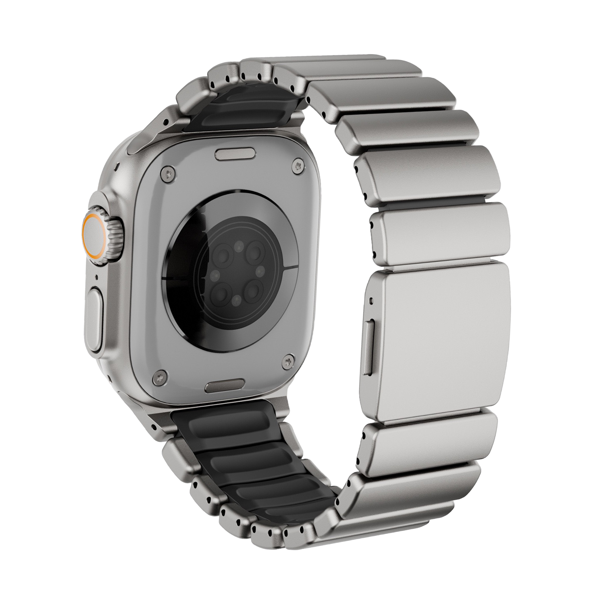 Bandz Bracelet titane 'Hybrid' Apple Watch Ultra (argent)