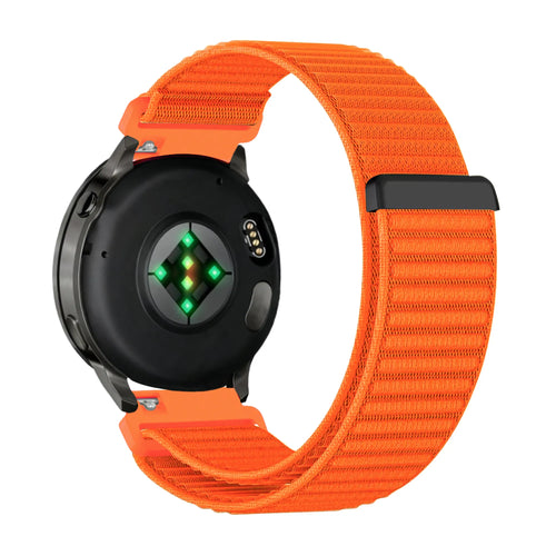 Bandz Bracelet nylon ondulé Garmin Venu 4 - 41mm (orange)