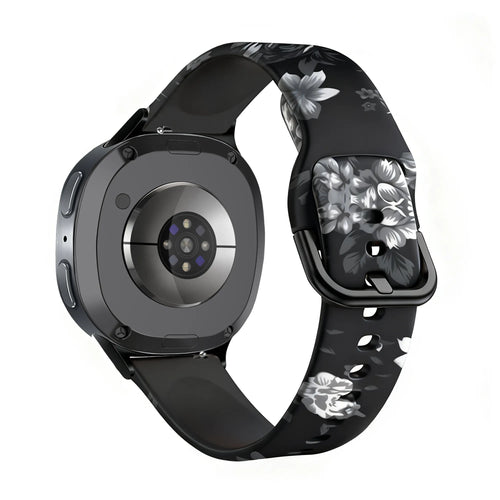 Bracelet fleur grise Samsung Galaxy Watch 8 - 40mm