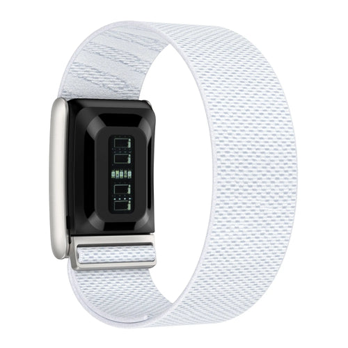 Bracelet nylon compatible avec Whoop MG (blanc)