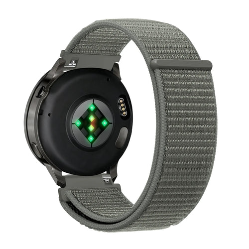 Bandz Bracelet nylon Garmin Vivomove Style (gris-vert)