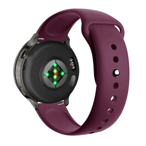 Bandz Garmin Forerunner 265s Sport Strap 'Deluxe' (Wine Red)