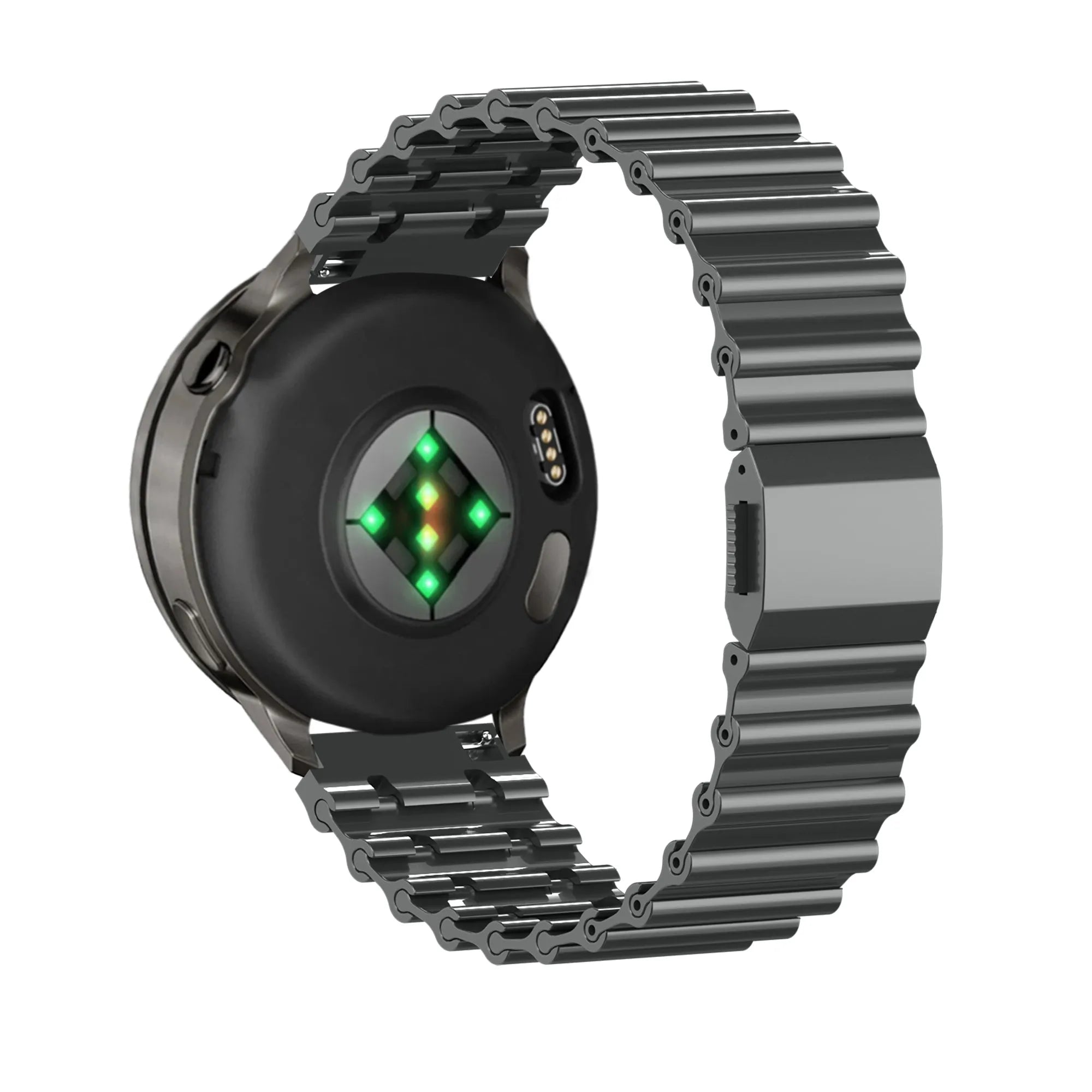 Bandz Bracelet acier 'Ocean' Levowatch DOITX2 (gris titane)