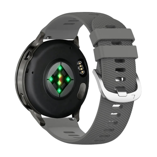 Bandz Bracelet silicone 'Deluxe' Garmin Forerunner 255s (gris foncé)
