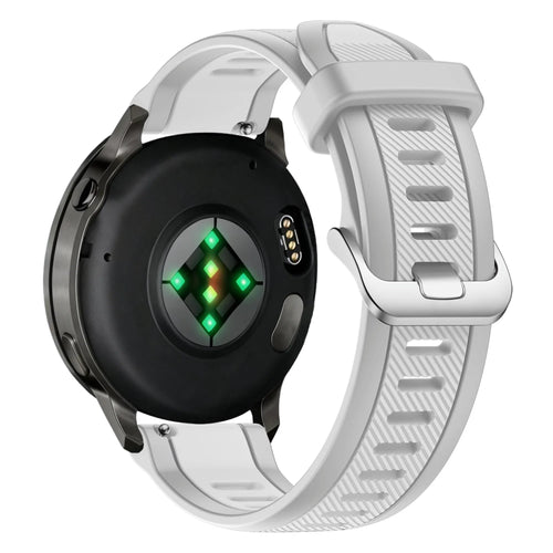 Bandz Bracelet dual sport avec boucle Garmin Vivomove 3 (gris)