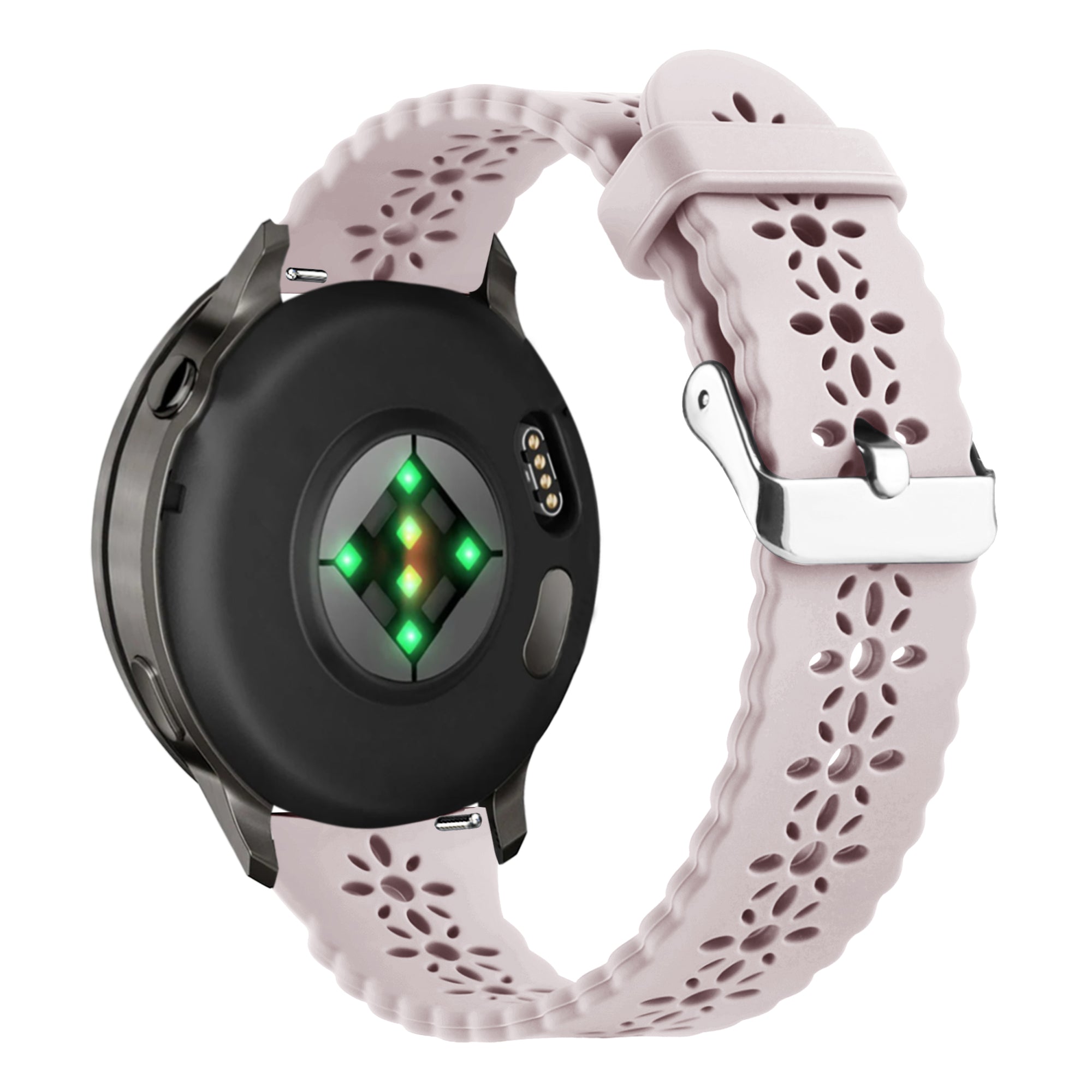 Bandz Bracelet silicone 'Lace' Garmin Vivoactive 6 (rose)
