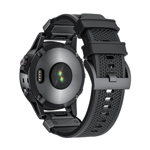 Bandz Bracelet silicone 'Explorer' Garmin Approach S70 - 47mm (noir)