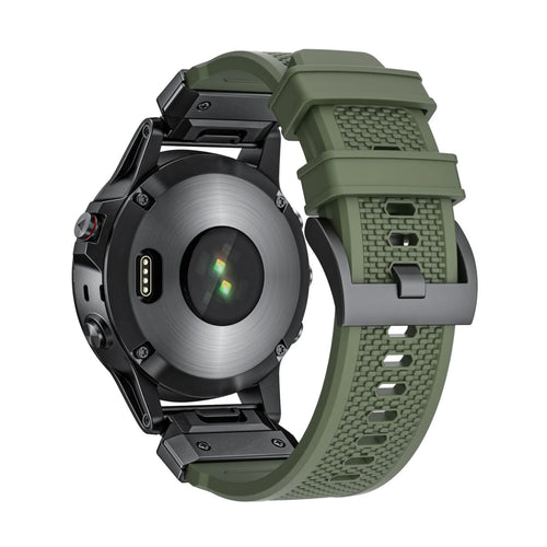 Bandz Bracelet silicone 'Explorer' Garmin Approach S70 - 47mm (verte)