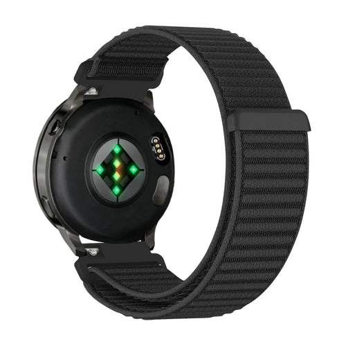 Bandz Bracelet nylon ondulé Garmin Bounce 2 (noir)