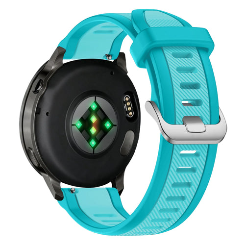 Bandz Bracelet dual sport avec boucle Garmin Venu (turquoise)