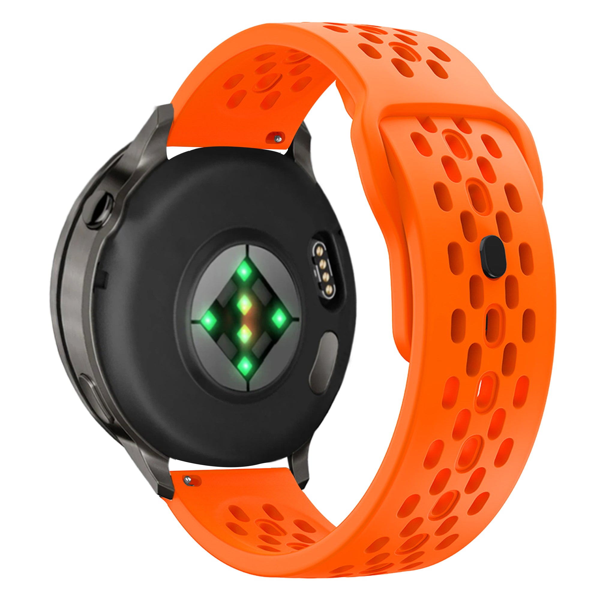 Bandz Garmin Venu 4 - 45mm Silicone Strap 'Air' (Orange)