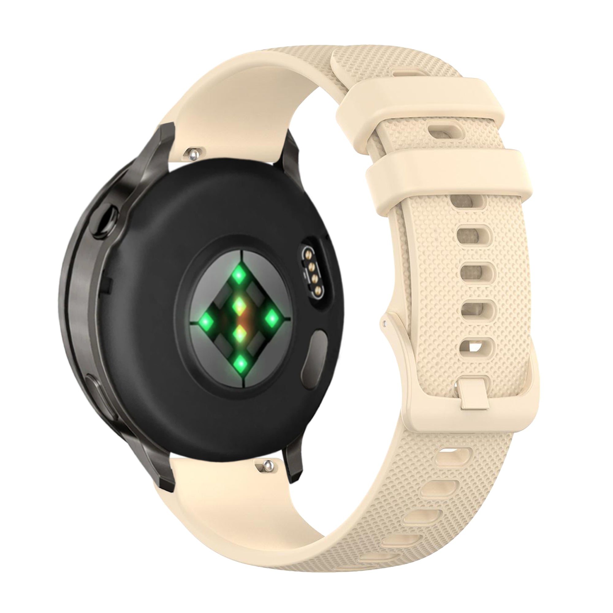 Bandz Bracelet silicone 'Premium' Garmin Forerunner 265 (beige)