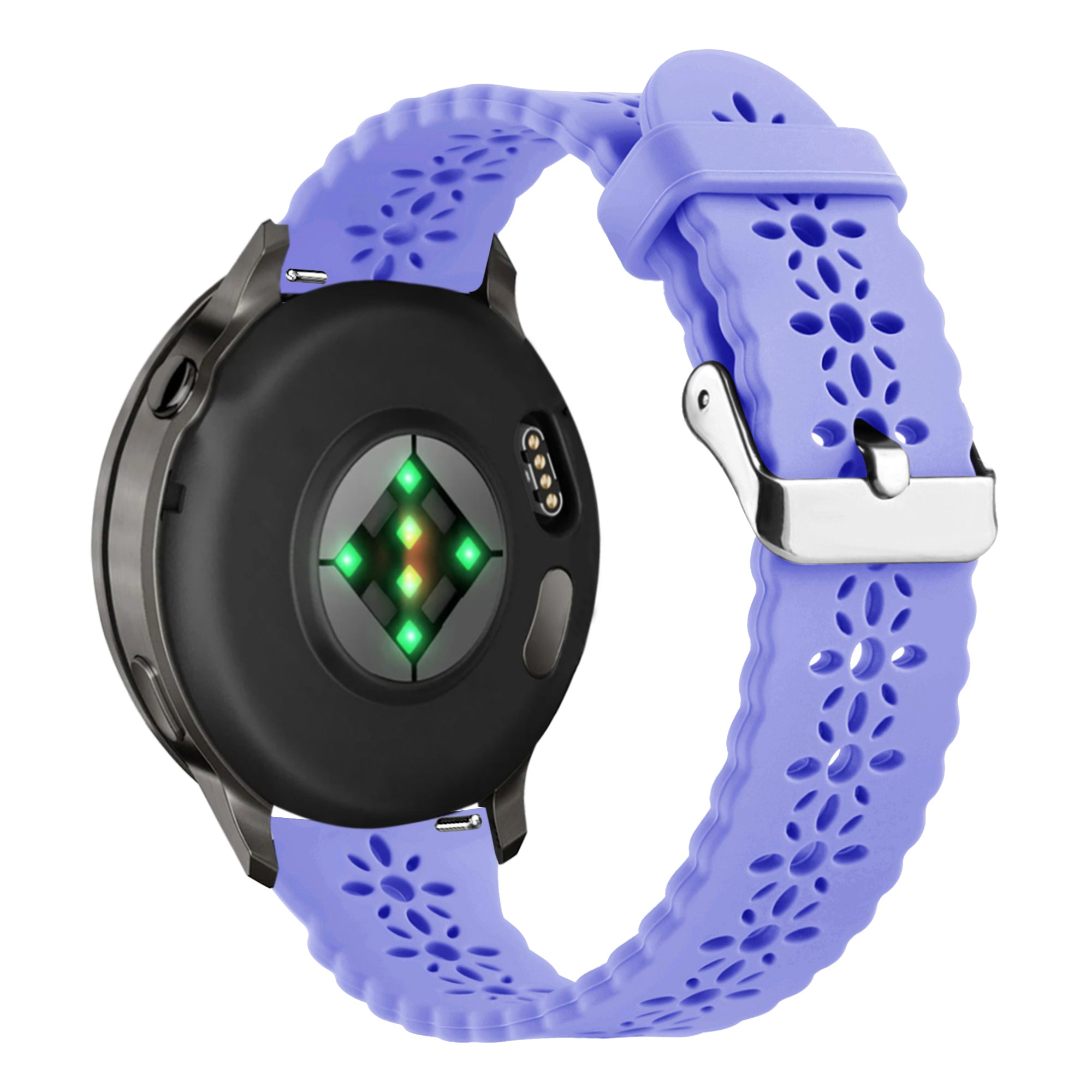 Bandz Bracelet silicone 'Lace' Garmin Vivoactive 6 (mauve)