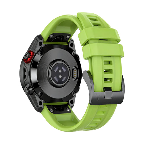 Bandz Bracelet silicone 'Classic' Garmin Instinct 3 - 50mm (verte clair)