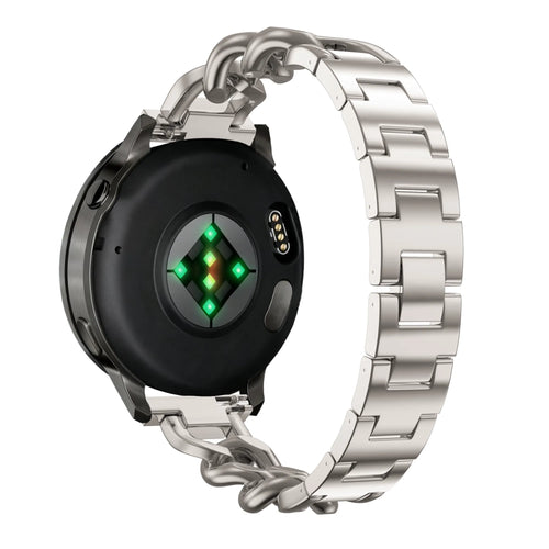 Bandz Bracelet metal 'Chains' Huawei Watch GT 5 - 41mm (lumière stellaire)