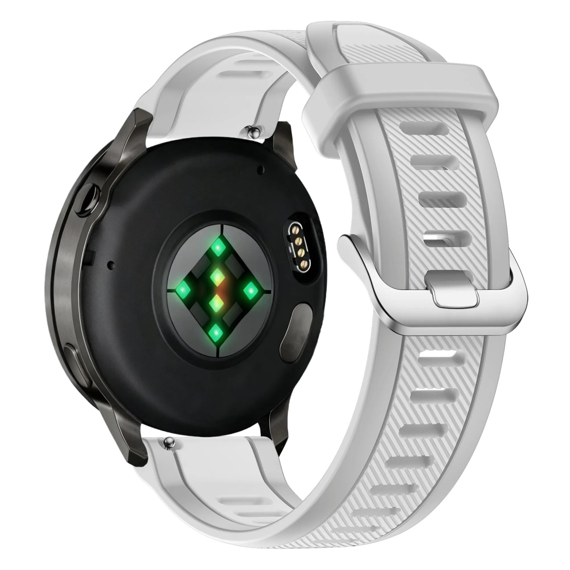 Bandz Bracelet dual sport avec boucle Garmin Venu SQ 2 (gris)