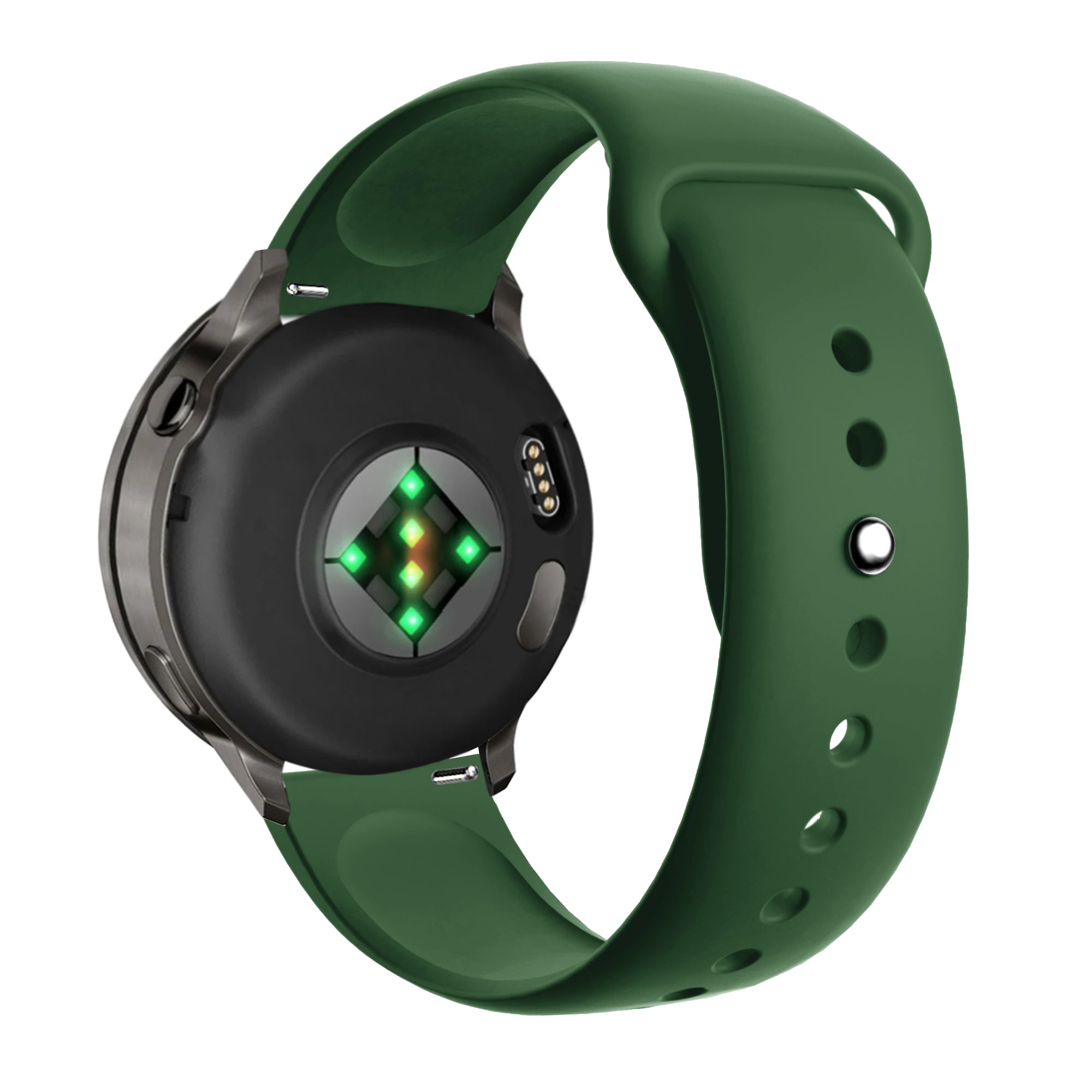 Bandz Bracelet sport 'Deluxe' Garmin Forerunner 55 (vert armée)