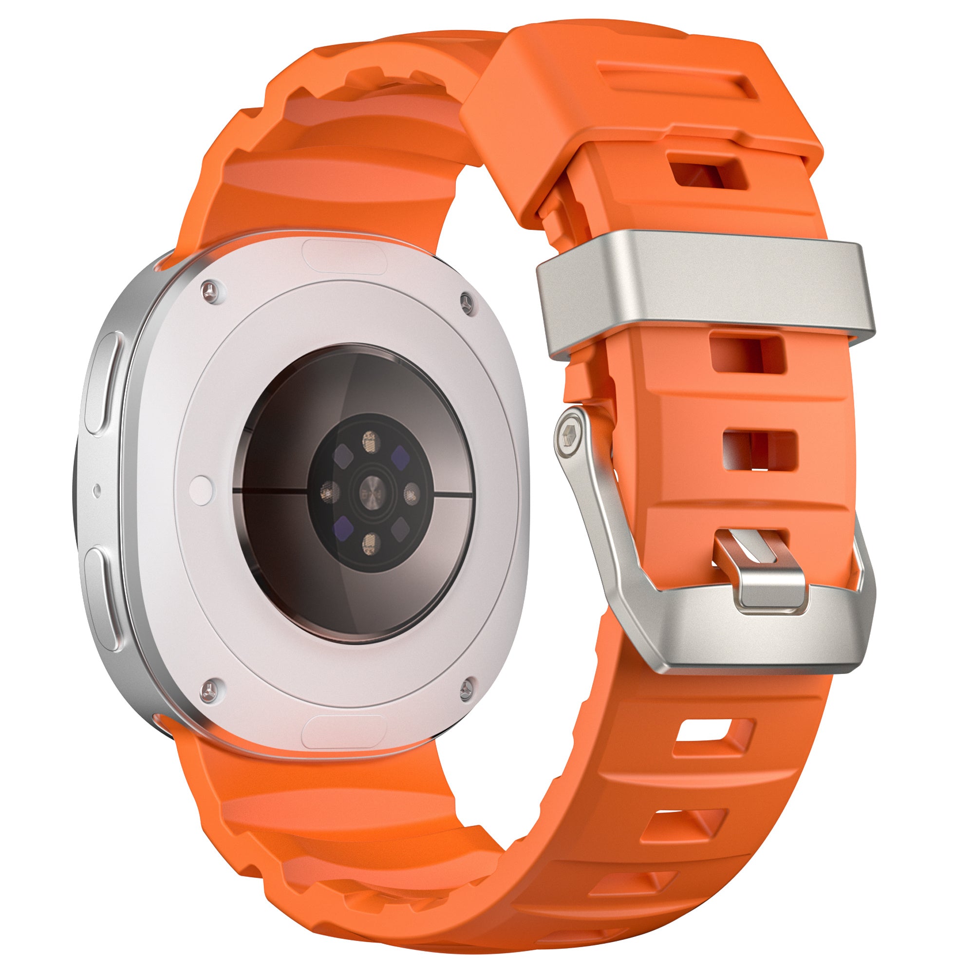 Samsung Galaxy Watch 8 - 40mm Extreme Silicone Strap (Orange)