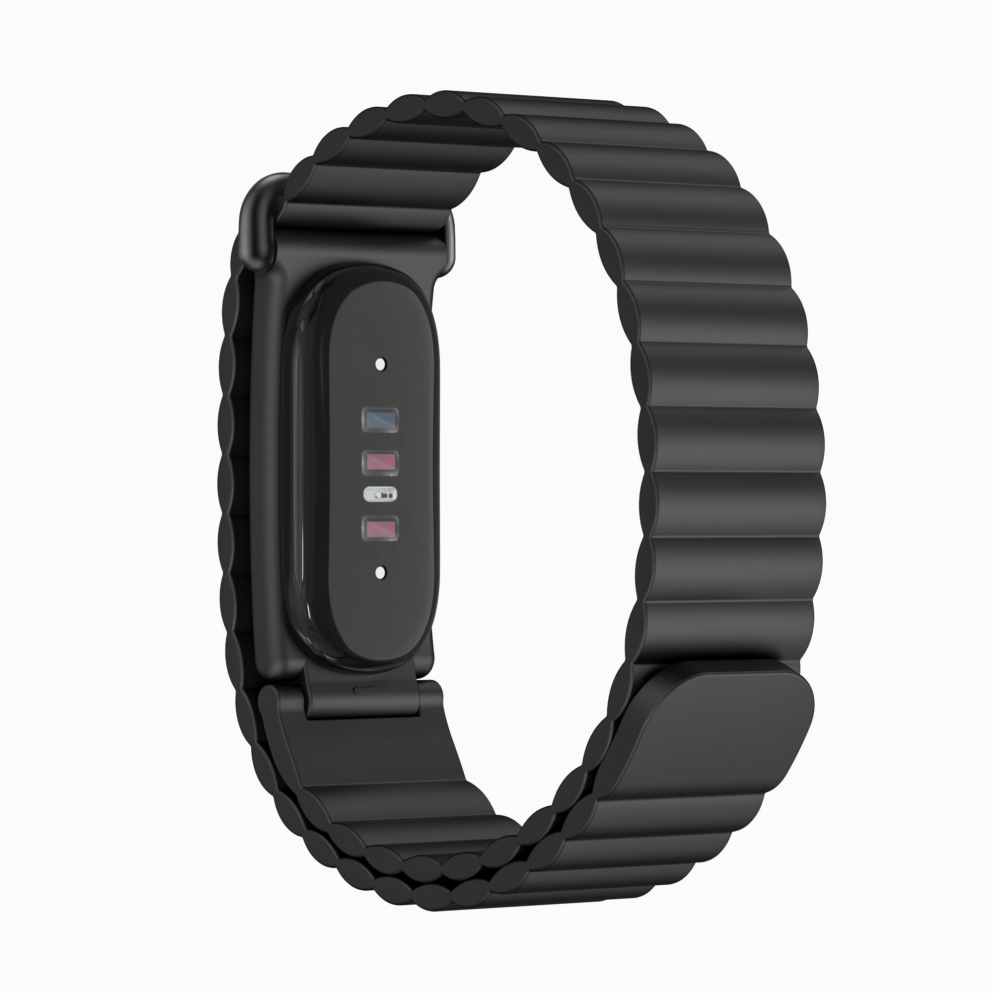 Bracelet magnétique silicone Fitbit Air (noir)
