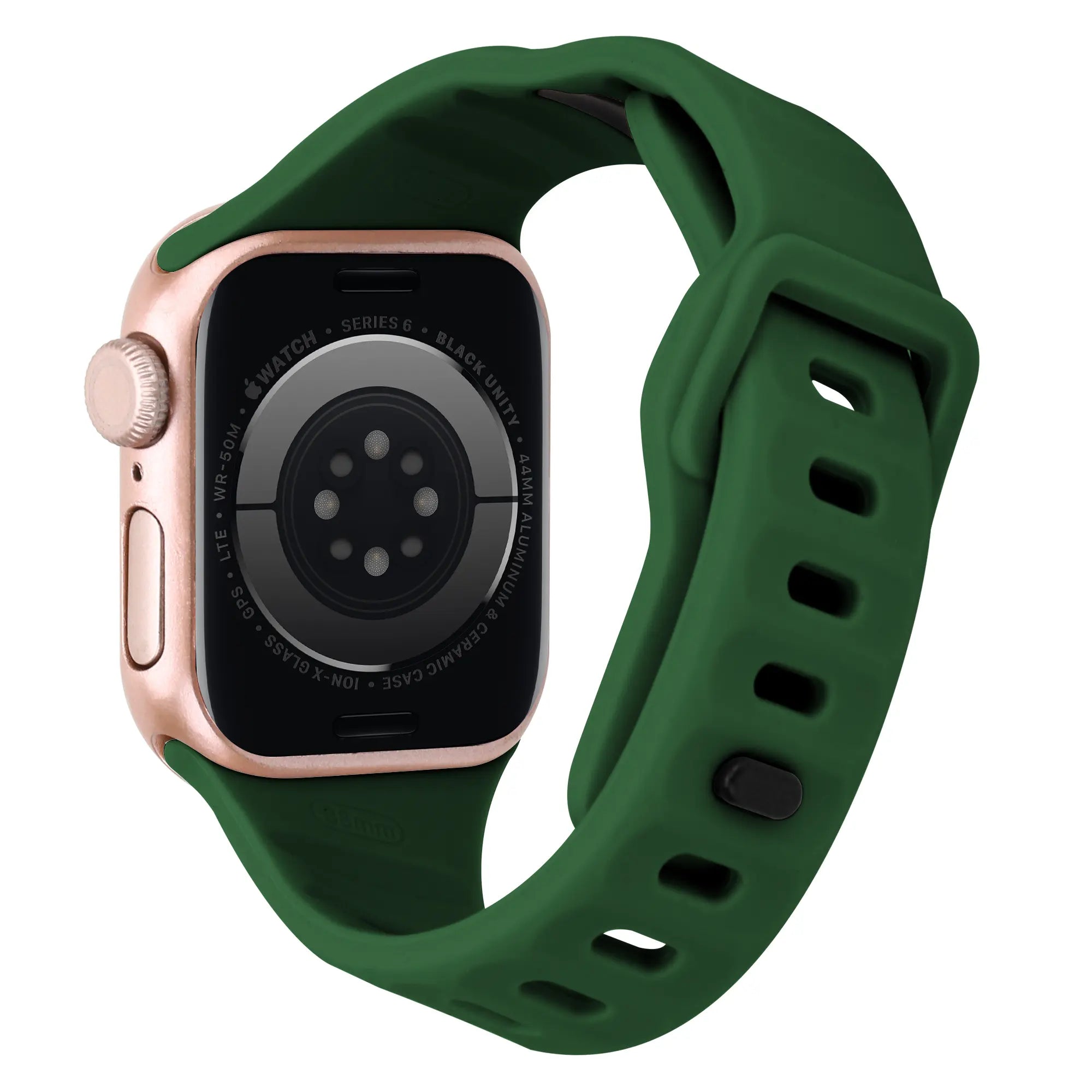 Apple Watch Tilted Sport Strap (Dark Green)