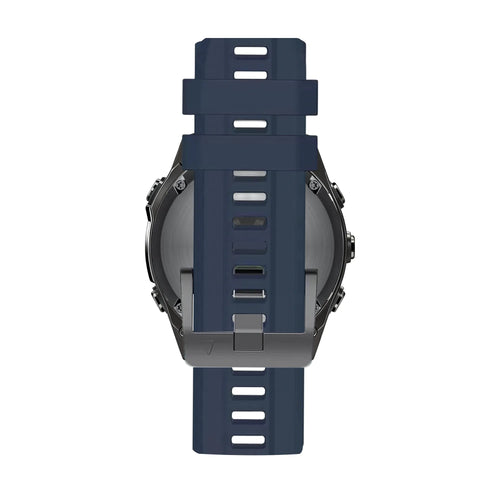 Bandz Bracelet silicone 'Classic' Garmin Approach S70 - 47mm (bleu foncé)