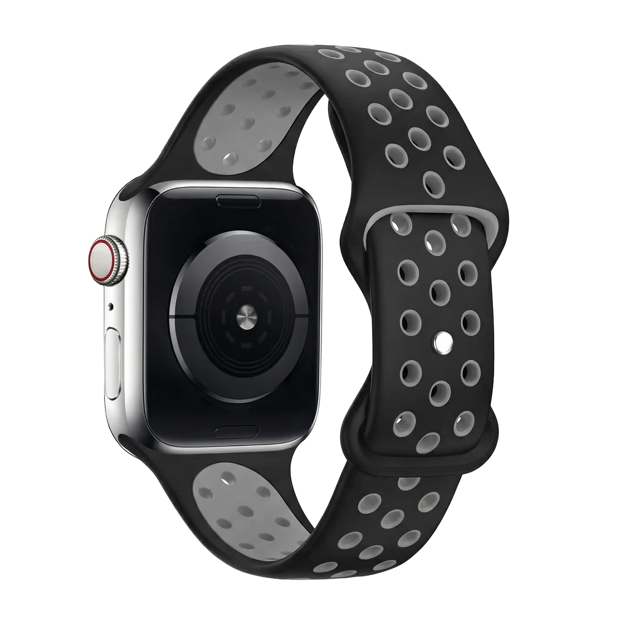 Bracelet Apple Watch Ultra sport (noir/gris)
