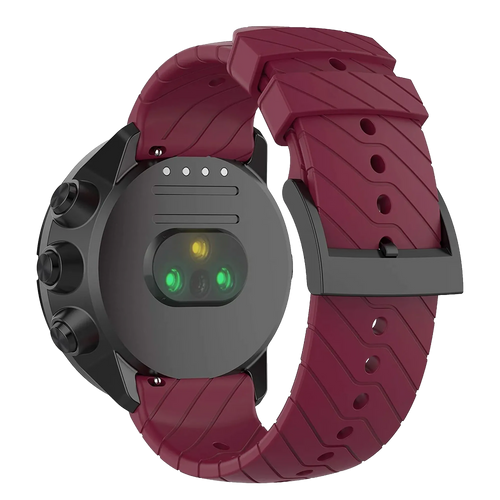 Bracelet silicone Suunto 9 (Baro) (bordeaux)