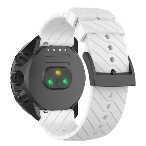 Bracelet silicone Suunto 9 (Baro) (blanc)