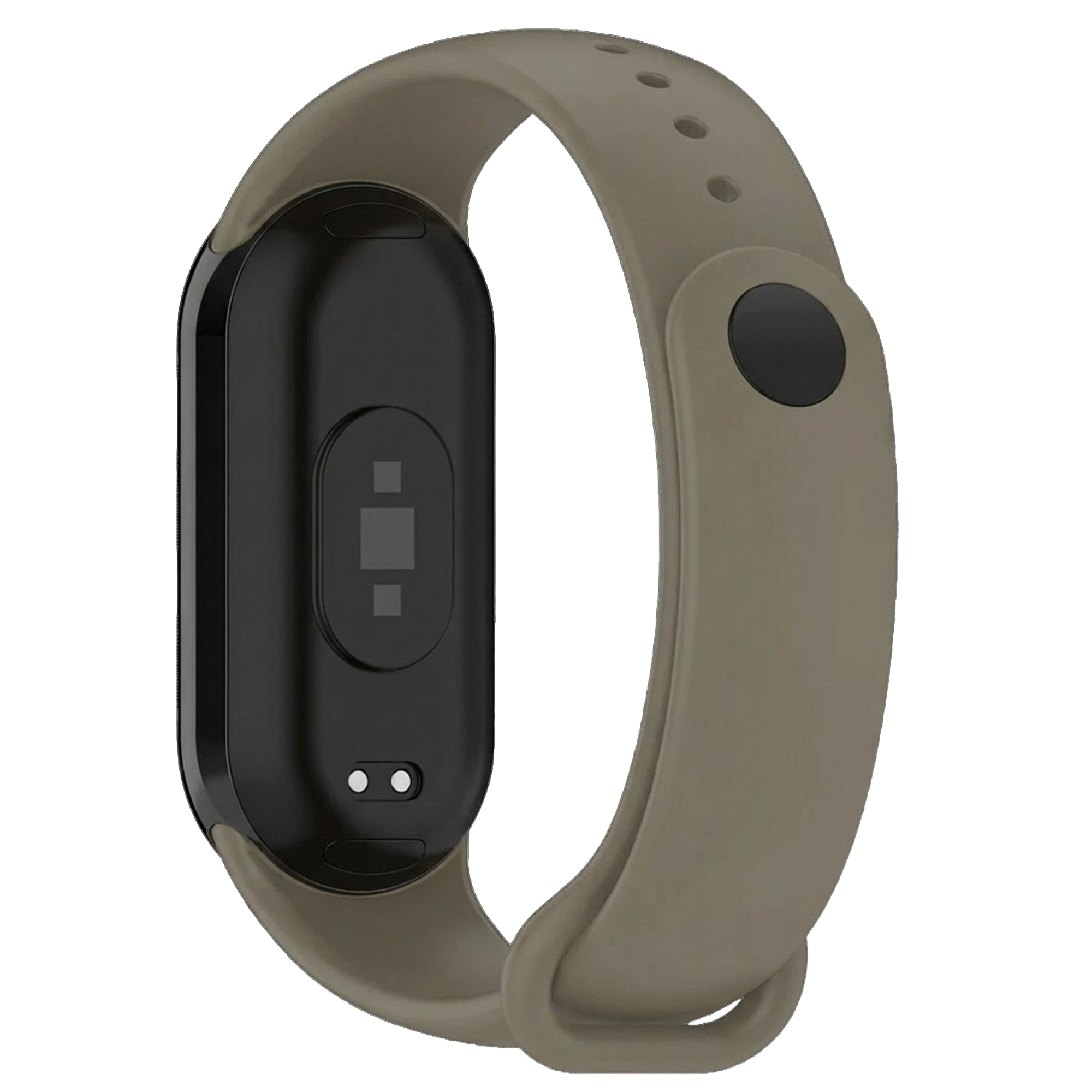 Bracelet silicone Xiaomi Smart Band 8 (gris foncé)