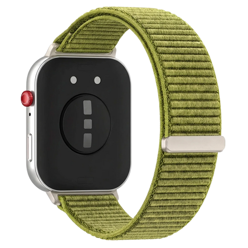 Bracelet nylon ondulé Huawei Watch Fit 5 (vert)
