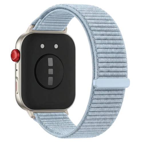 Huawei Watch Fit 4 Nylon Wave Strap (Light Blue)