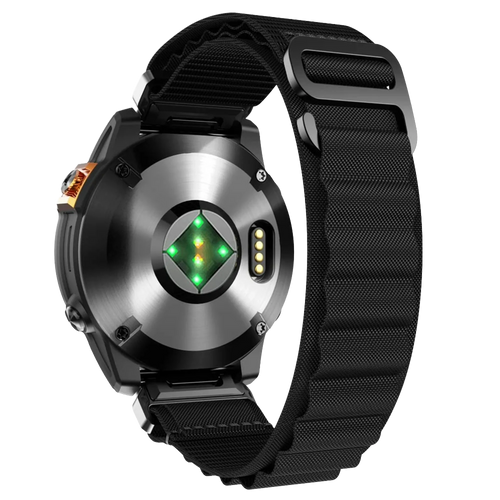 Bracelet Alpine Garmin Approach S70 - 47mm (noir)